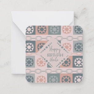 Alles Gute zum Geburtstag Onkel Mitteilungskarte