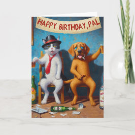 Alles Gute zum Geburtstag, Pal Karte