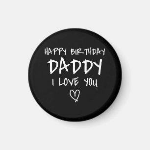 Alles Gute zum Geburtstag Papa ich liebe dich Vate Magnet