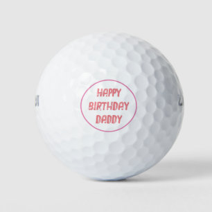 Alles Gute zum Geburtstag Papa Valdy Time Tag Brau Golfball