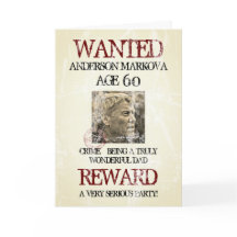 Alles Gute zum Geburtstag Papa Wanted Poster Foto-