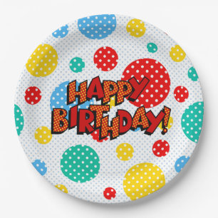 Alles Gute zum Geburtstag Pappteller