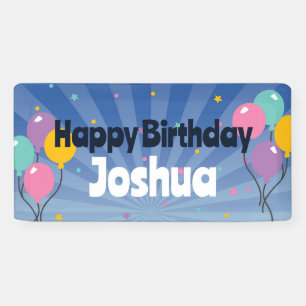 Alles Gute zum Geburtstag Party Banner mit Balloon
