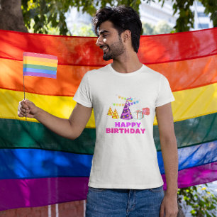 Alles Gute zum Geburtstag Party Hats und Geschenke T-Shirt