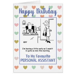 Alles Gute zum Geburtstag Persönlicher Assistent