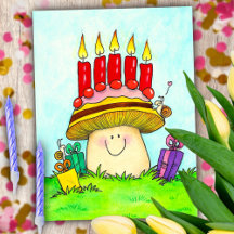 Alles Gute zum Geburtstag Pilz