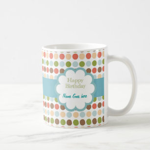 Alles Gute zum Geburtstag (poka Punkte) Tasse