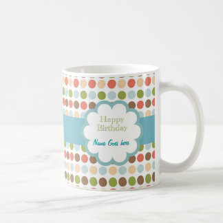 Alles Gute zum Geburtstag (poka Punkte) Tasse