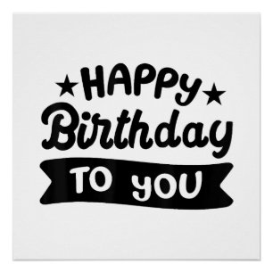 Alles Gute zum Geburtstag Poster