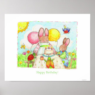 Alles Gute zum Geburtstag Poster/Druck Poster