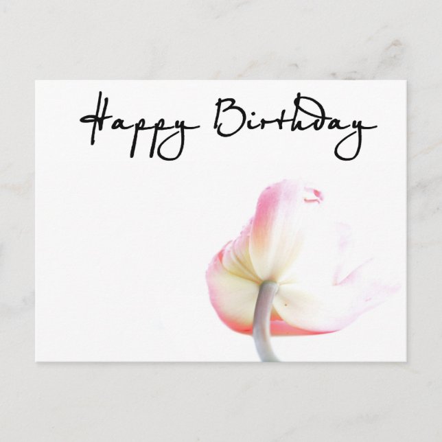 Alles Gute zum Geburtstag! Postkarte (Vorderseite)