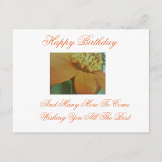 Alles Gute zum Geburtstag Postkarte