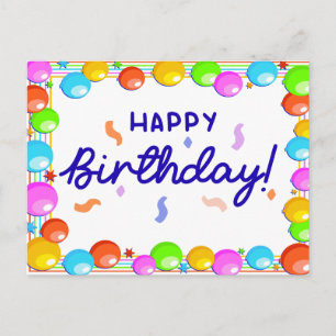 Alles Gute zum Geburtstag Postkarte