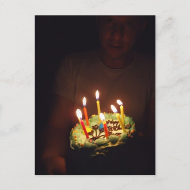 Alles Gute zum Geburtstag!! Postkarte (Vorderseite)