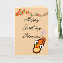 Alles Gute zum Geburtstag Prinzessin Süßes Gesicht