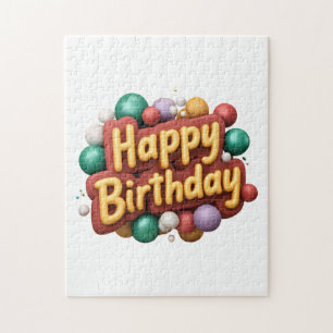 Alles Gute zum Geburtstag Puzzle