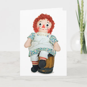 Alles Gute zum Geburtstag Rag Doll Karte