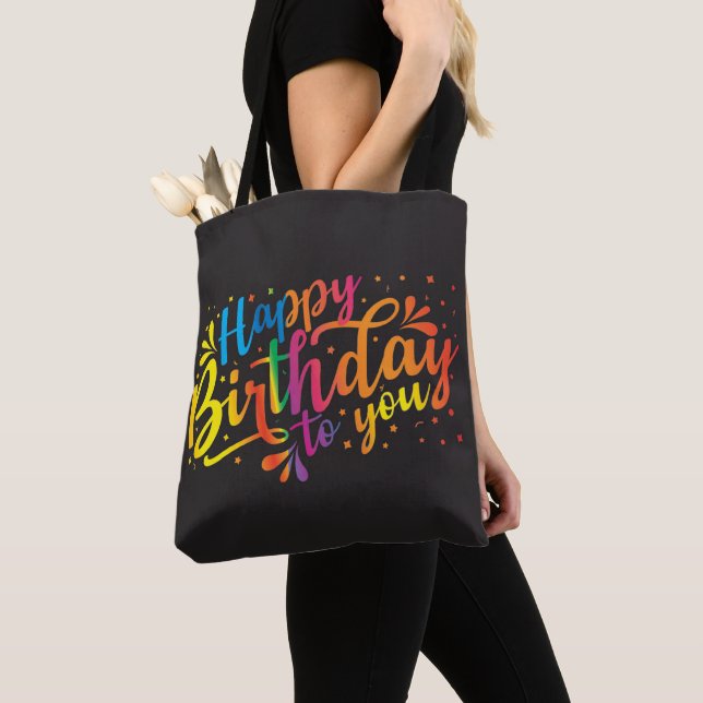Alles Gute zum Geburtstag - Regenbogenfarben Gebur (Von Nahem)