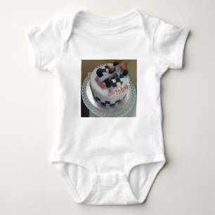 Alles Gute zum Geburtstag Rennwagen Baby Strampler