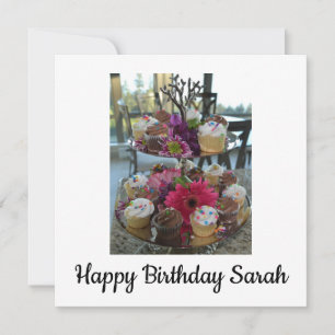 Alles Gute zum Geburtstag Sarah Ankündigung