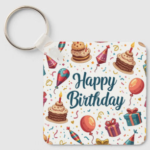Alles Gute zum Geburtstag Schlüsselanhänger mit Ba