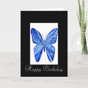 Alles Gute zum Geburtstag Schmetterling Karte