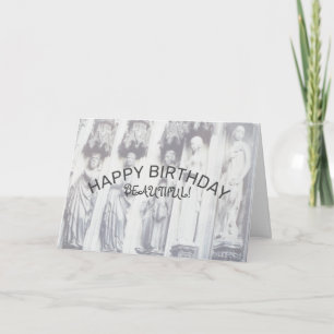 Alles Gute zum Geburtstag Schöne Alte Monochrome S Karte