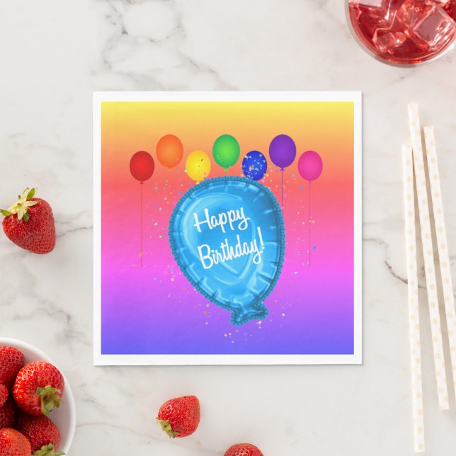 Alles Gute zum Geburtstag!! Serviette (Beispiel)