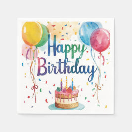 Alles Gute zum Geburtstag Serviette