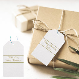 Alles Gute zum Geburtstag Skript Name Weißgold Geschenkanhänger