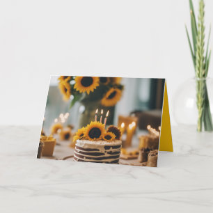 Alles Gute zum Geburtstag Sonnenschein Sonnenblume Feiertagskarte