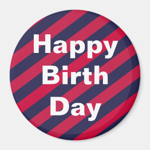 Alles Gute zum Geburtstag Special Circle Magnet