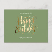 Alles Gute zum Geburtstag Spezialtag