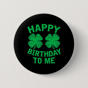 Alles Gute zum Geburtstag St. Patrick's Day 2024 G Button