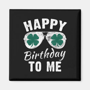 Alles Gute zum Geburtstag St. Patrick's Day Glückl Magnet