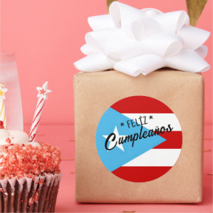 Alles Gute zum Geburtstag Sticker – Puerto Rico Fl
