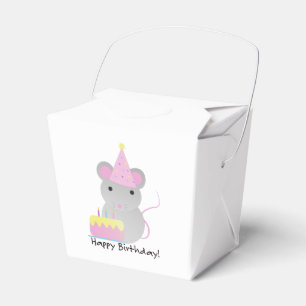 Alles Gute zum Geburtstag Süße Party Maus Geschenkschachtel