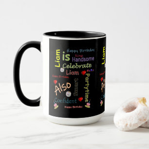 Alles Gute zum Geburtstag Tasse Liam