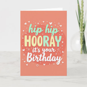 Alles Gute zum Geburtstag Textkarte Karte