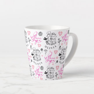 Alles Gute zum Geburtstag Tochter Benutzerdefinier Milchtasse