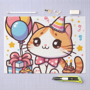 Alles Gute zum Geburtstag Toon Kitty Geburtstagska Seidenpapier