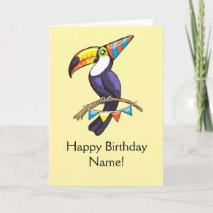 Alles Gute zum Geburtstag Toucan Karte