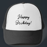 Alles Gute zum Geburtstag! Truckerkappe<br><div class="desc">Geben Sie dieses Geschenk an den Geburtstag,  den Sie zuletzt zum Geburtstag haben</div>