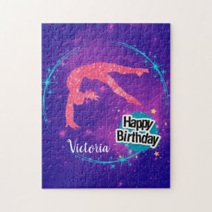 Alles Gute zum Geburtstag Turnen Galaxy Tumbling Puzzle
