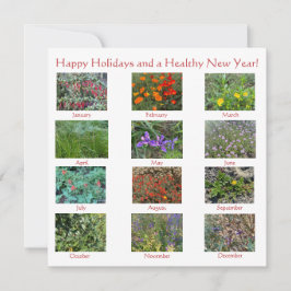 Alles Gute zum Geburtstag und ein blühendes neues  Mitteilungskarte