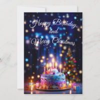 Alles Gute zum Geburtstag und frohe Weihnachten