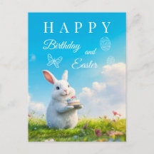 Alles Gute zum Geburtstag und Osterhase