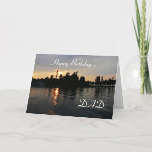 Alles Gute zum Geburtstag Vater!-Tausend Island Su Karte