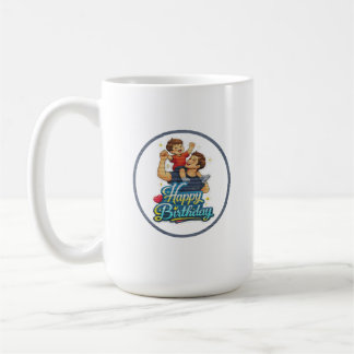 Alles Gute zum Geburtstag Vater und Sohn Kaffeetasse