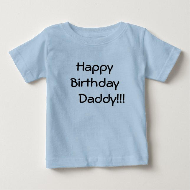 Alles- Gute zum Geburtstag     vati!!! Baby T-shirt (Vorderseite)